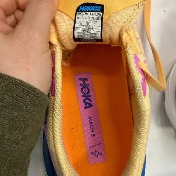 HOKA Mach 5 Women’s 9 Running Shoes PROFLY+ Lightweight Trainer - Picture 9 of 10